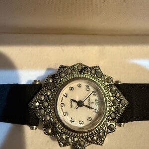 Peugeot Women's Watch - Black and Silver